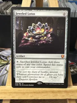 MTG *Jeweled Lotus X1* (LP) Commander Legends Magic the Gathering Free Shipping - Image 1