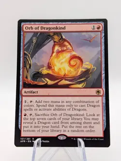 Magic the Gathering | Orb of Dragonkind | Non Foil | NM/LP - Image 1