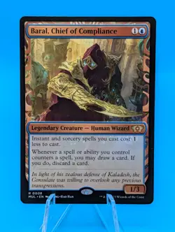 Magic the Gathering | Baral, Chief of Compliance | Non Foil Showcase | NM/LP - Image 1