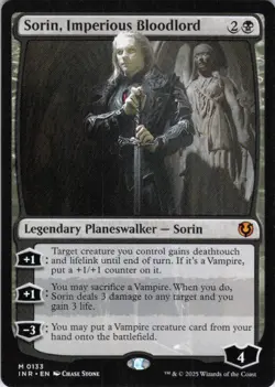 MTG Sorin, Imperious Bloodlord (133) | NM | Innistrad Remastered {INR} - Image 1