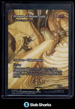 2025 MAGIC THE GATHERING FCA EN 0012 DRAGON OF MOUNT GULG SHOWCASE FINAL FANTASY - Image 1