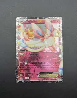 Pokemon TCG 2016 XY Generations Sylveon EX #RC21/RC32 Radiant Collection - Image 3