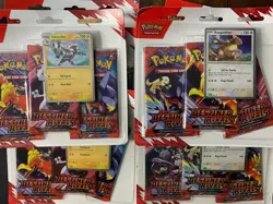 Pokemon TCG Scarlet Violet Destined Rivals 3 Pack Blister Lot Of 8 =24 Packs #18 - Image 1
