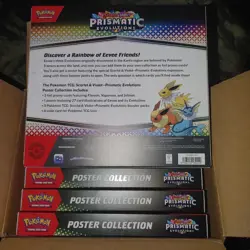 Case of 6 Pokemon Scarlet & Violet Prismatic Evolutions Poster Collection Sealed - Image 2