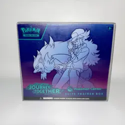 Pokemon 2024 Journey Together Pokemon Center Elite Trainer Box Factory Sealed - Image 1
