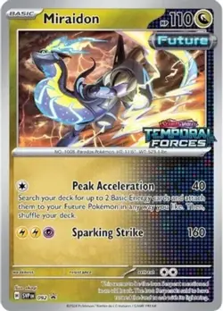 Near Mint - 1 x Pokemon Miraidon - SVP092 - Prerelease Promo Scarlet & Violet Pr - Image 1