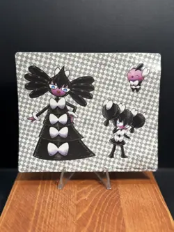 Pokemon TCG - Gothitelle Gothorita Gothita Sticker White Flare - MINT - Image 1
