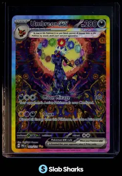 2025 POKEMON PRE EN #161/131 UMBREON EX SPECIAL ILLUSTRATION RARE - Image 1