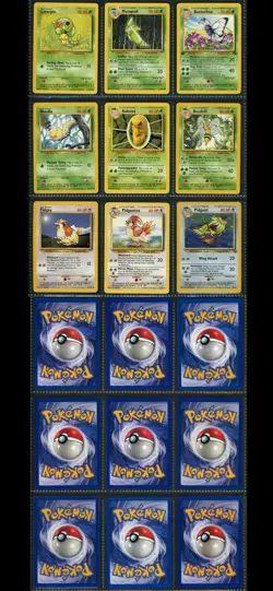 Pokemon 151 Original Complete Set 151/150 BASE JUNGLE FOSSIL Binder Collection - Image 5
