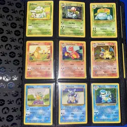 Pokemon 151 Original Complete Set 151/150 BASE JUNLGE FOSSIL Binder Collection - Image 2