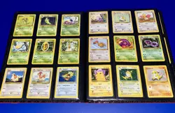 Pokemon 151 Original Complete Set 151/150 BASE JUNLGE FOSSIL Binder Collection - Image 5