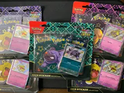 Pokemon TCG Scarlet Violet Paldean Fates 3 Pack Blister Lot Of 5 =15 Packs #19 - Image 1
