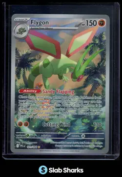 2025 POKEMON PHANTASMAL FLAMES PFL EN #101/094 FLYGON ILLUSTRATION RARE - Image 1