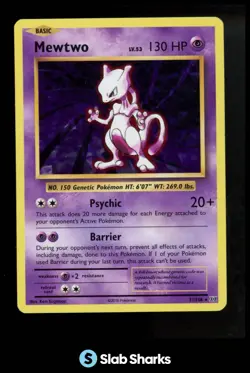 2016 POKEMON XY EVOLUTIONS #51/108 MEWTWO - Image 1