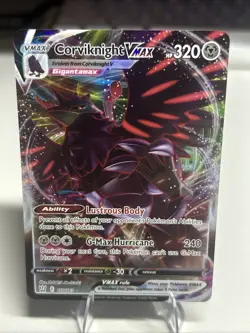 Pokemon TCG Corviknight VMAX Battle Styles Card 110/163 Near Mint Holo - Image 1