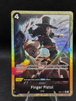 One Piece Card Game Finger Pistol Alt Art Premium Booster Vol.2 English PRB02 - Image 1