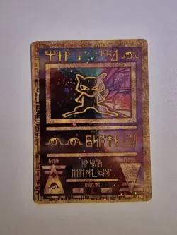 VERY RARE Pokemon TCG Ancient Mew Holo Card 2000 Movie Promo, Near Mint - Image 1