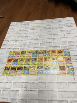 Pokemon 1999 Pokemon Fossil - Lot of 30 Cards Vintage Vtg Card - NO DUPES LP/NM - Image 1