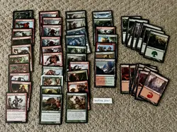 60 Card MTG Red Green Beast Deck, Gruul Aggro Beginner Friendly - Ready to Play - Image 2