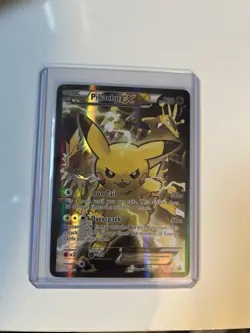Pikachu EX ULTRA RARE XY124 Star Promo Pokemon Card - Image 5
