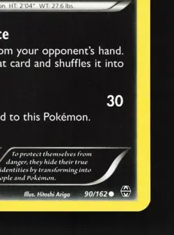 Zorua 90/162 LP BREAKthrough English Pokemon Card TCG - Image 3