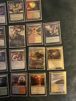 Hand Made Magic The Gathering Cards Dragons Lands Artifacts - Image 4