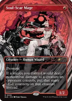 ~ Soul-Scar Mage (2039) ~ NM ~ Secret Lair ~ MTG ~ - Image 1