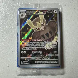 SEALED Pokemon Center Logo Exclusive #141 Noctowl ETB Promo Pokemon TCG Card - Image 1