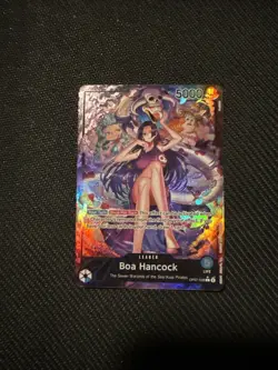 One Piece Card Game CCG TCG Boa Hancock Alt Art Leader OP07 NM - Image 1