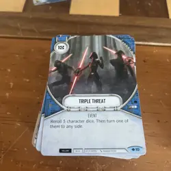 Star Wars Destiny CCG “Way Of The Force” Lot of 65 Cards + 6 Dice (unplayed) - Image 2