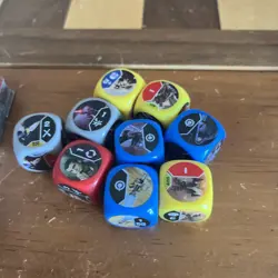 Star Wars Destiny CCG Lot of 51 Cards + 9 Dice “Convergence” (unplayed) - Image 2