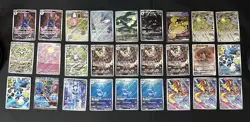 Pokemon Cards Full Art Holo Japanese Lot Of 27 - Image 1