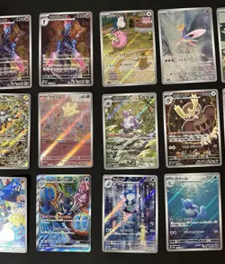 Pokemon Cards Full Art Holo Japanese Lot Of 27 - Image 4