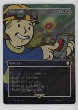Farewell Surge Foil Magic: Universes Beyond: Fallout PIP #0881 - Image 1