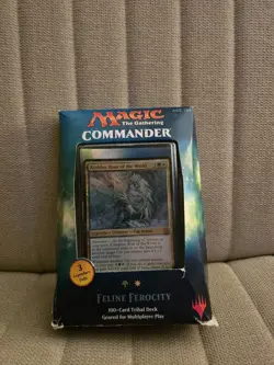 Magic the Gathering MTG Commander 2017 Precon Feline Ferocity Deck C17 - Image 1