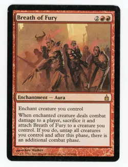 Breath of Fury Ravnica: City of Guilds MTG Magic the Gathering - Image 1