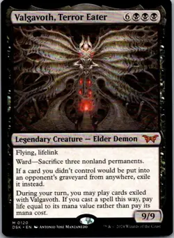 Valgavoth, Terror Eater M Duskmourn: House of Horror 120 NM NM-LP - Image 1