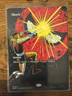 Spider-Man MTG Magic The Gathering Shock Borderless Eternal-Legal Mythic! - Image 1