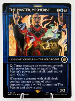 ​The Master, Mesmerist | TARDIS Showcase | Doctor WHO | EDH Goad Dimir | Rare NM - Image 1