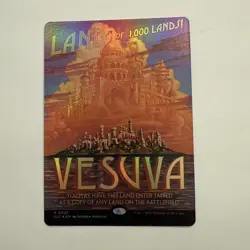 Vesuva FOIL 0022 Secret Lair Countdown Kit SLC MTG Rare Land Unplayed Mint M/NM - Image 1