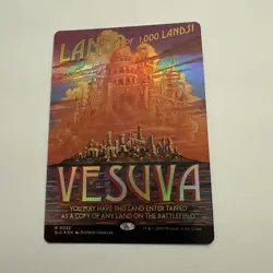 Vesuva FOIL 0022 Secret Lair Countdown Kit SLC MTG Rare Land Unplayed Mint M/NM - Image 2