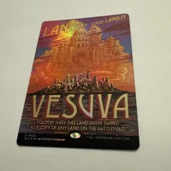 Vesuva FOIL 0022 Secret Lair Countdown Kit SLC MTG Rare Land Unplayed Mint M/NM - Image 4