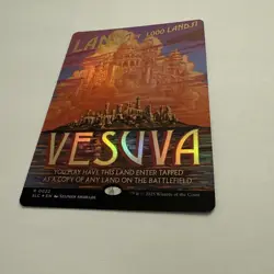 Vesuva FOIL 0022 Secret Lair Countdown Kit SLC MTG Rare Land Unplayed Mint M/NM - Image 5