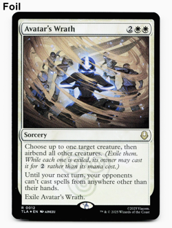 Avatar's Wrath (FOIL) - [Avatar: The Last Airbender] MTG Magic ? - Image 1