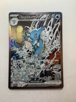 Kingdra EX 131 Pokemon TCG Scarlet & Violet Black Star Promo Holo - Image 1
