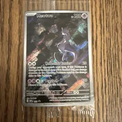 Pokemon Mewtwo SVP en 052 Holo Black Star Promo Scarlet Violet Sealed Promo - Image 1