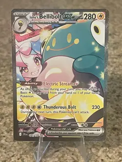 Pokemon Ionos Bellibolt ex 183/159 Journey Together Special Illustration Rare - Image 1