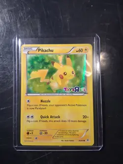 Pokemon Pikachu TCG Stamped Holo Promo Card 26/83 Toys R US - Image 1