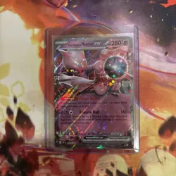 Team Rocket's Mewtwo ex 081/182 NM Double Rare Destined Rivals Pokemon TCG - Image 1
