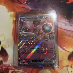 Team Rocket's Mewtwo ex 081/182 NM Double Rare Destined Rivals Pokemon TCG - Image 2